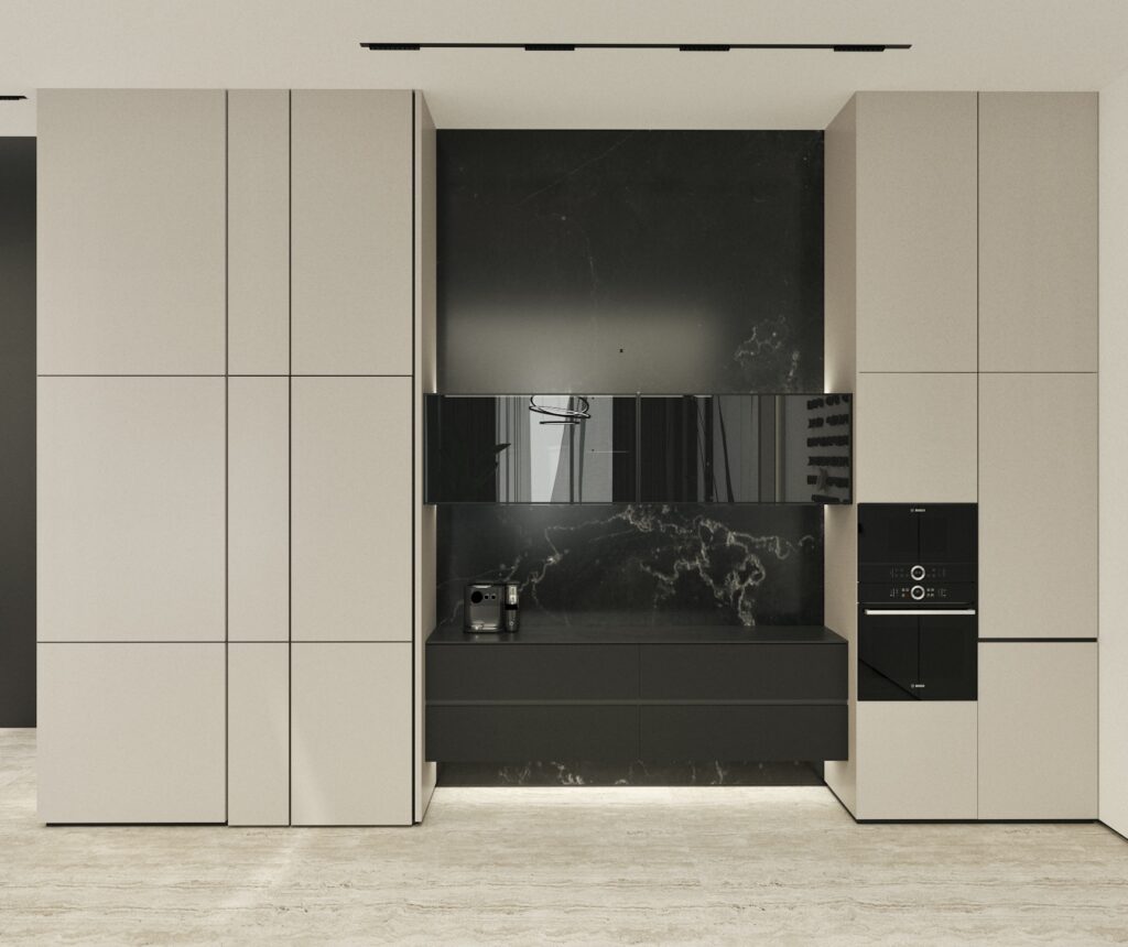 Luxury modern kitchen with high-end appliances | Caraco Building Contracting